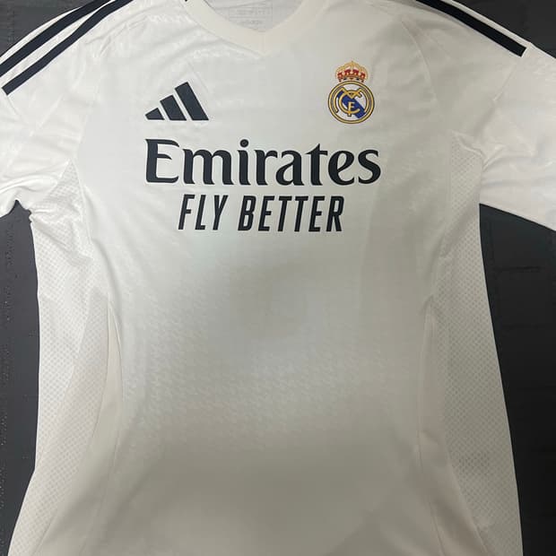 레알마드리드 아디다스 24/25 긴팔져지 (음바페 마킹, 택 제거X)