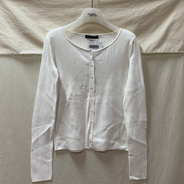 브랜디멜빌 펀칭가디건white