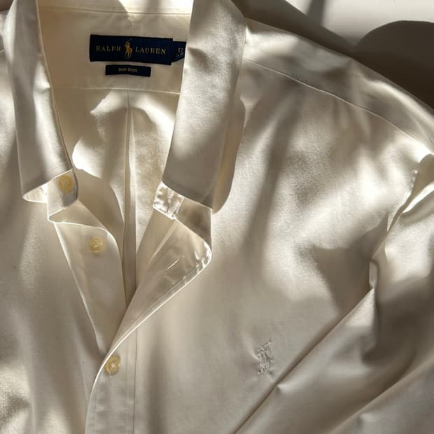 Ralph Lauren white pony
