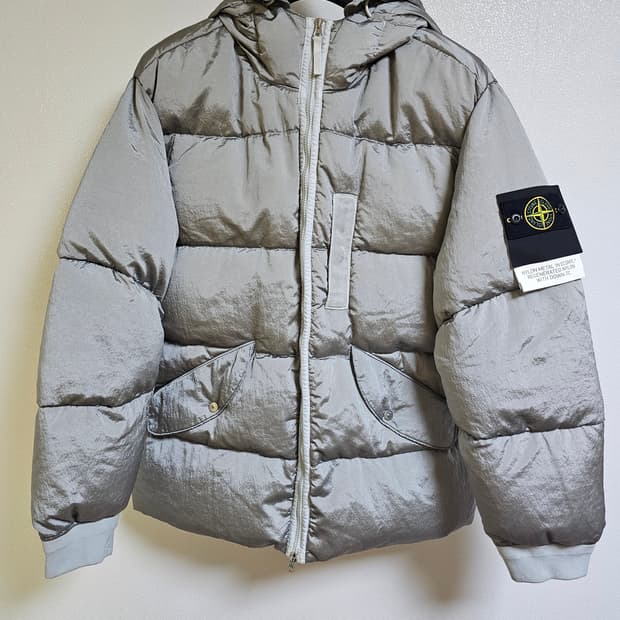 스톤아일랜드 나일론 메탈 패딩