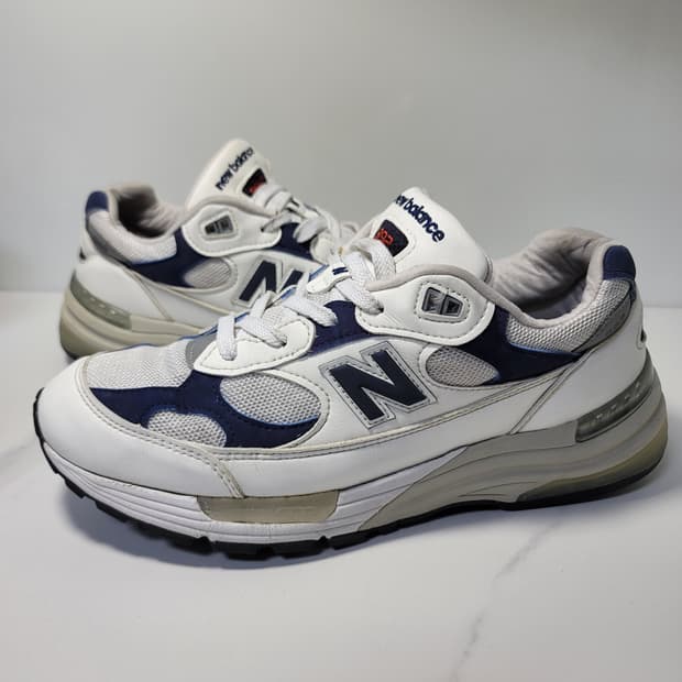 뉴발란스 992 화이트 네이비 MADE IN USA 275