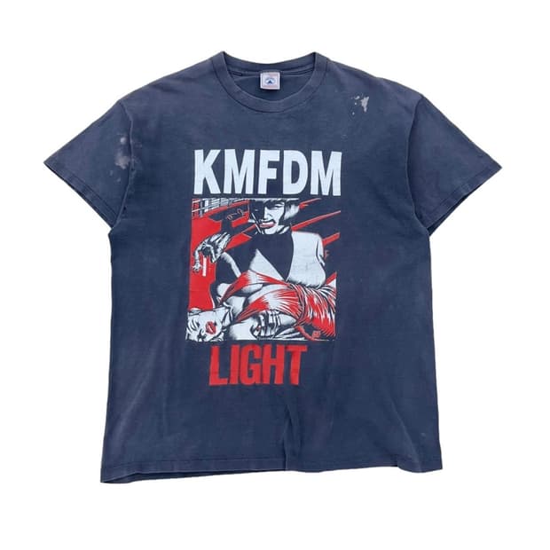 빈티지  90’s KMFDM Light T-Shirt