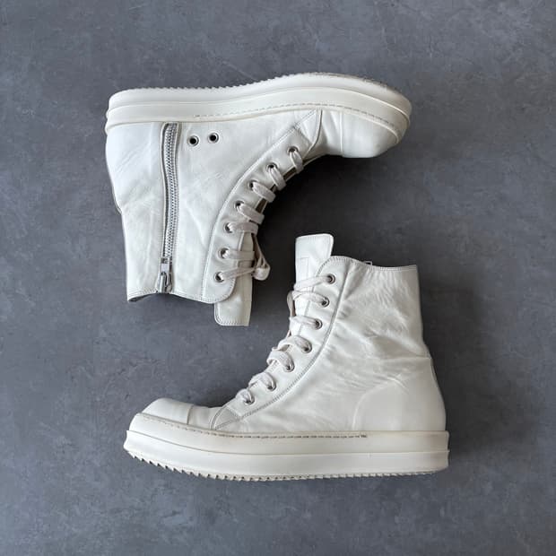 릭오웬스 라몬즈 하이 밀크 lpo 42