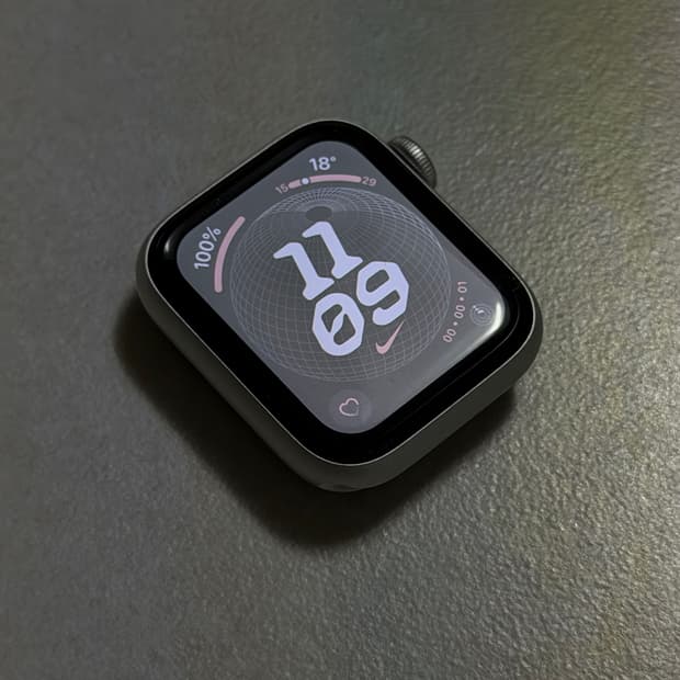 애플워치 se1 나이키 에디션 실버 40mm