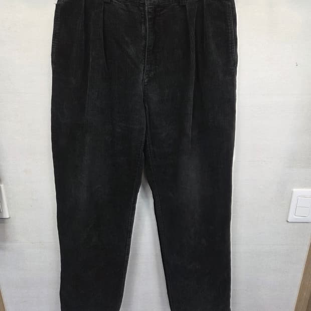 폴로랄프로렌 올드스쿨 빈티지 투턱 코듀로이 팬츠 대략 31