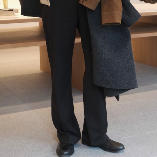 프론트댑 플레어 슬랙스 10사이즈