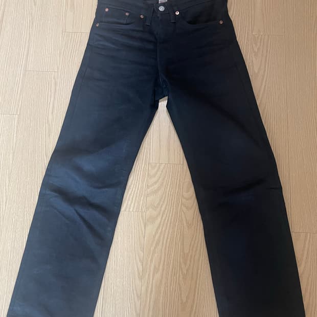 RRL 빈파포 블랙온블랙 28사이즈