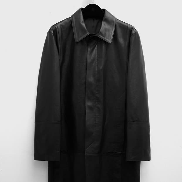 24SS 유스 레더 카코트 S