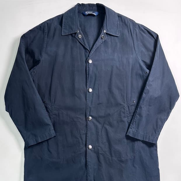 폴로 랄프로렌 싱글 트렌치 코트  