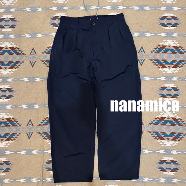 [34] 나나미카 데크 팬츠 블랙