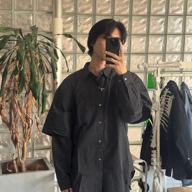 WEATHER 2WAY S C/L 웨더 2웨이 셔츠