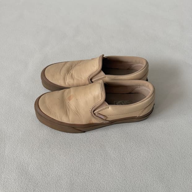 [230]반스(Vans) 레더 슬립온