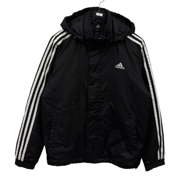 아디다스 우먼 후드탈착 패딩수트