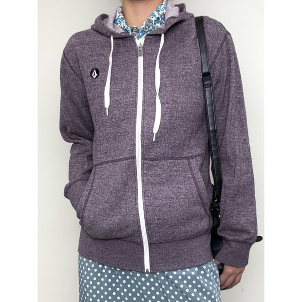 빈티지 후드 집업