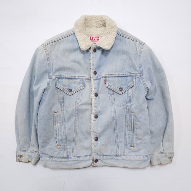 리바이스 80s USA 쉐르파 데님 자켓