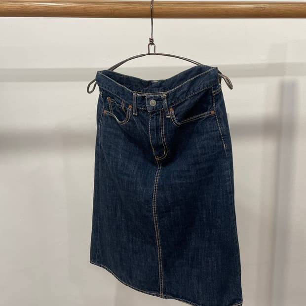 OMNIGOD denim skirt