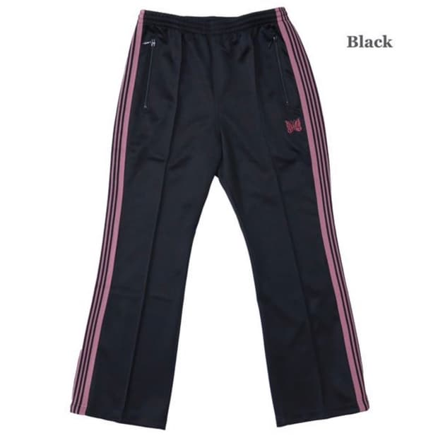 니들스 트랙팬츠 22AW 블랙(핑크) XS
