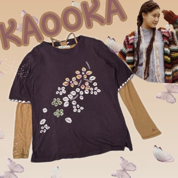 🍂하구미의 에스닉 코디세트🍂 반팔 레이어드 히피 그런지 에스닉 