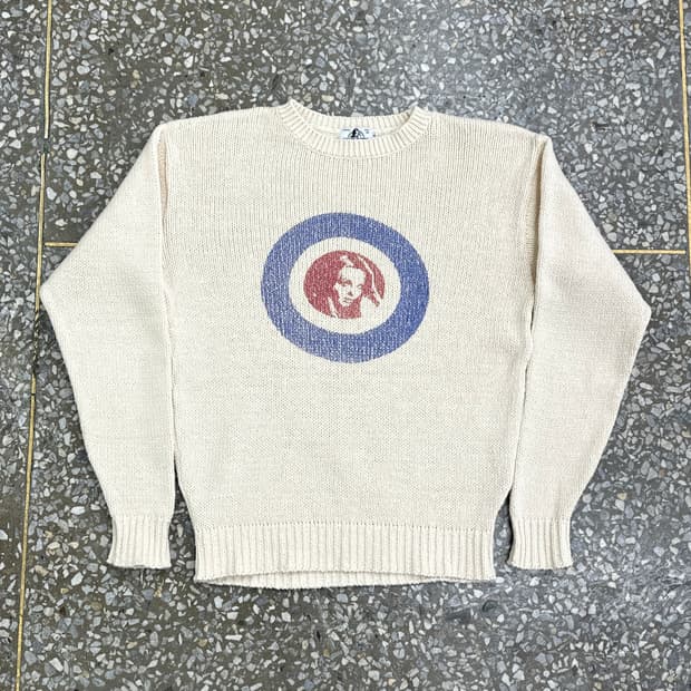 히스테릭 글래머 코튼 니트 스웨터 M