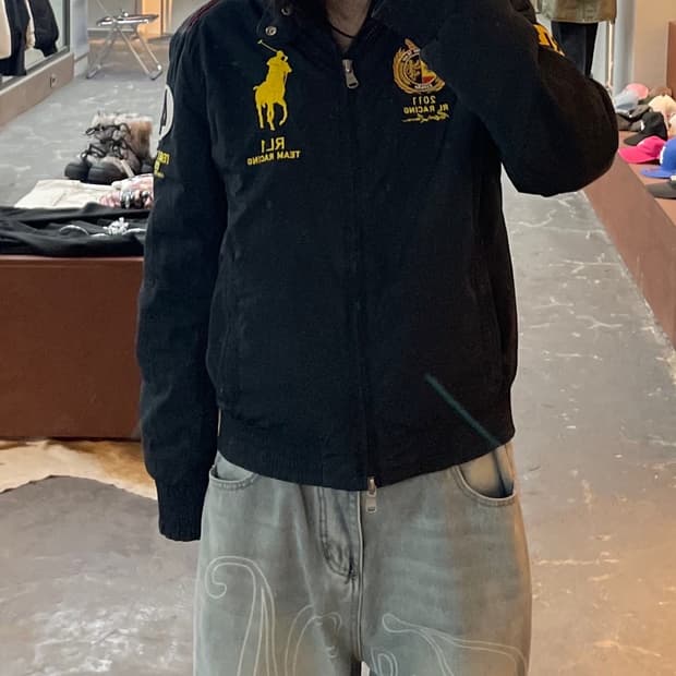 폴로 랄프로렌 빅포니 스페인 레이싱 봄버 자켓 H1760