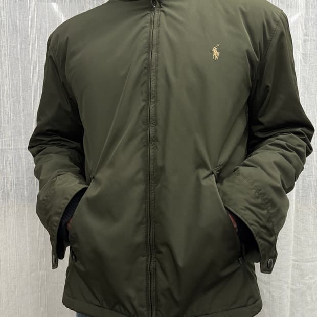 폴로 랄프로렌 카키 페리 블루종 윈드 자켓