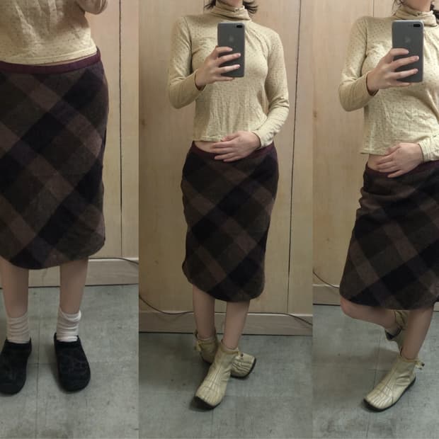 사은품 수입빈티지 폴라 도트 티셔츠 