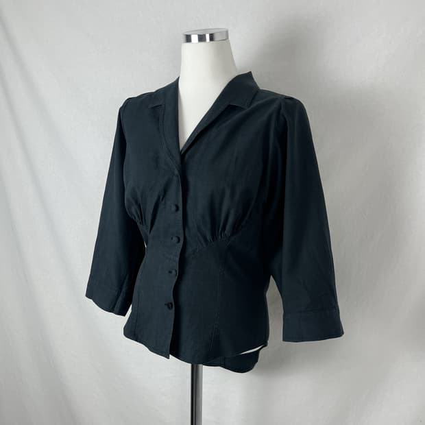 Kei shirahata 코르셋 스타일 셔츠 