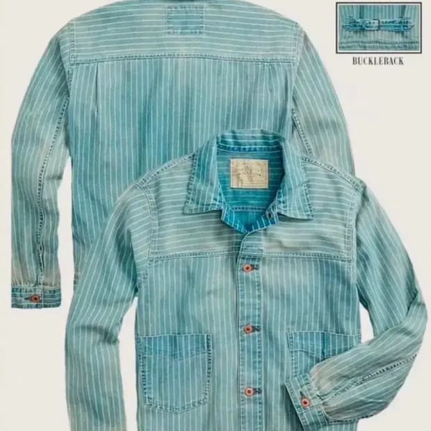 RRL 스트라이프 자켓