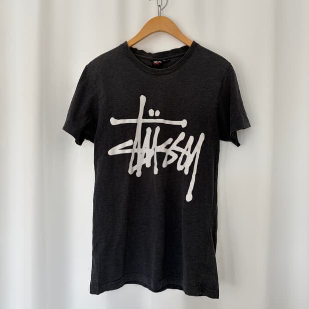 STUSSY faded t-shirt 