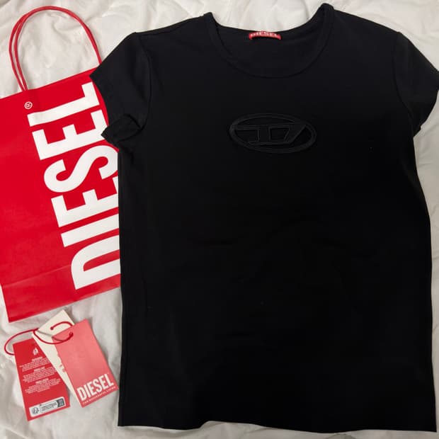 DIESEL 반팔 티셔츠