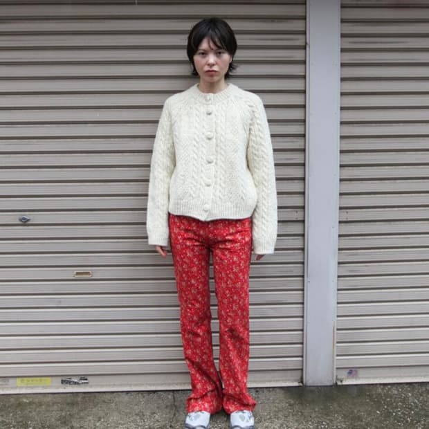 누아누 아벨리아 팬츠 핫토마토 Abelia Pants_Hot Tomato