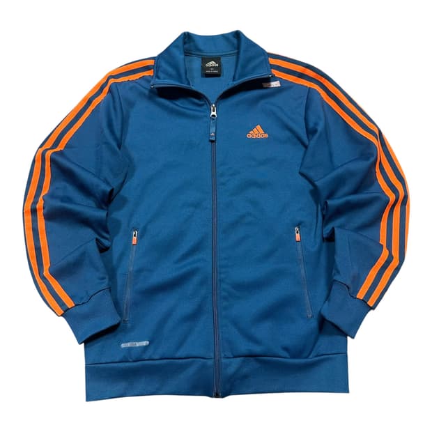 ✨ (바배) 아디다스 청록 삼선 트랙탑 져지 