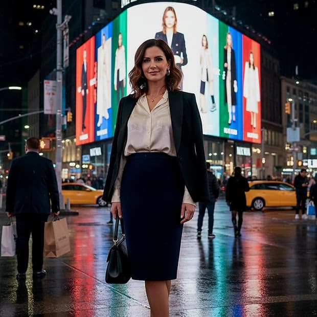 허리28/막스마라 블랙 스커트