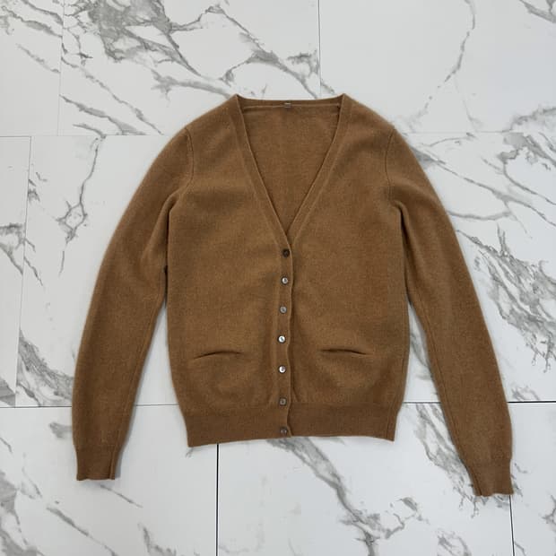 베네통 캐시미어 100% 가디건