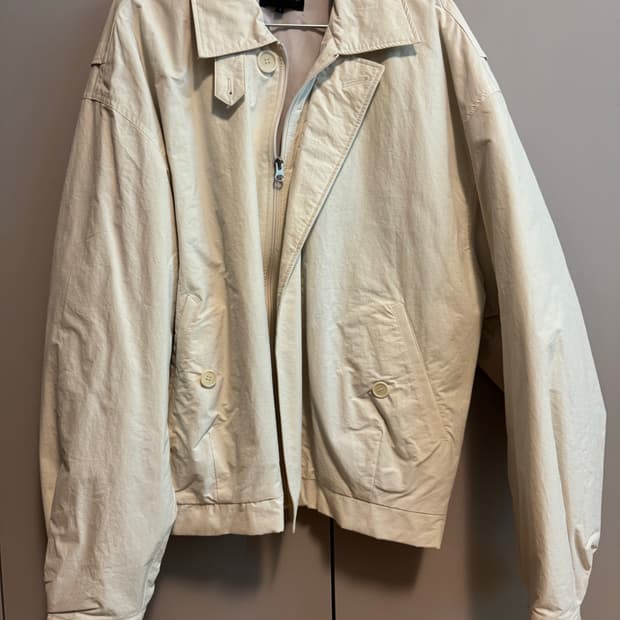 아모멘토 코튼 집업 자켓