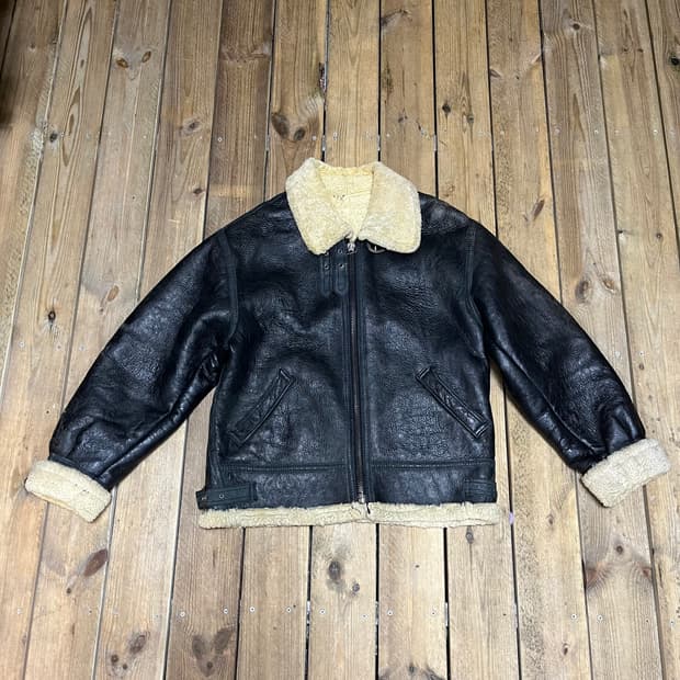 빈티지 양털 양가죽 무스탕