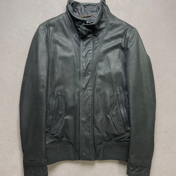 [95] 지오지아 하이넥 레더자켓 - 양가죽자켓