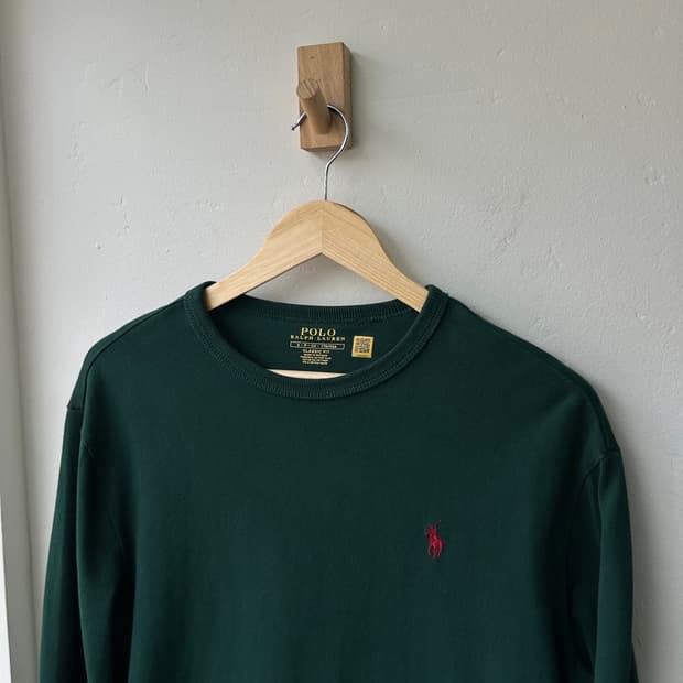 16570 - 폴로 랄프로렌 그린 롱슬리브