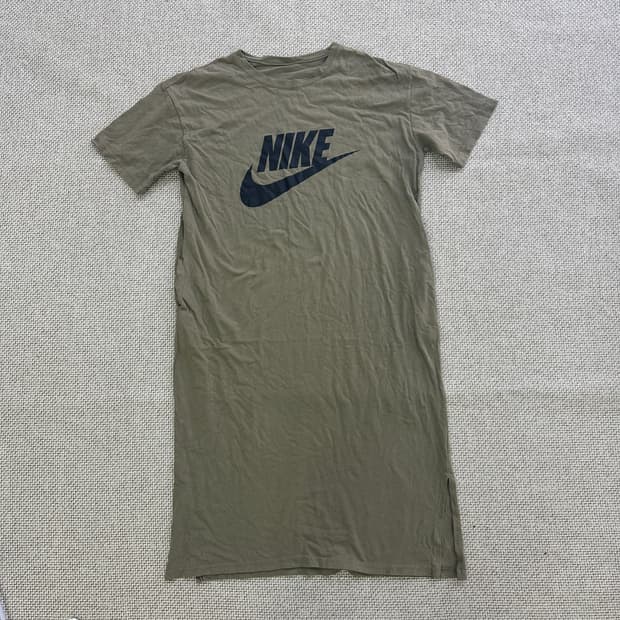 실측확인 빈티지 카키 원피스 0414D