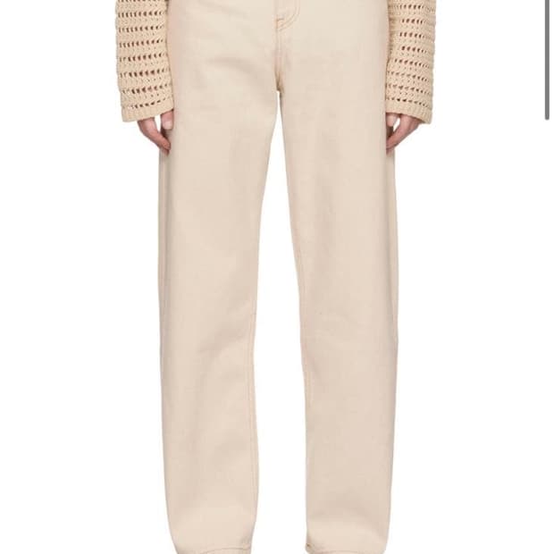 Cmmn swdn white jean