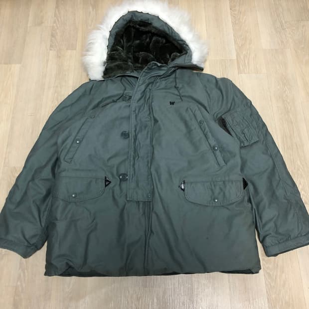 (L) 90's 미군 US ARMY N3B 그린브리어 콜드웨더파카 N3B