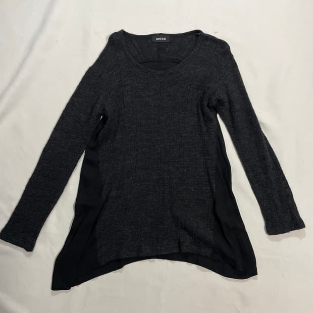 Zucca 비대칭 니트 