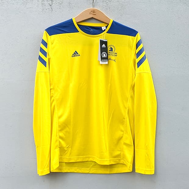 2021 보스턴 마라톤 / 참가자 지급 긴팔 티셔츠 / M(L)