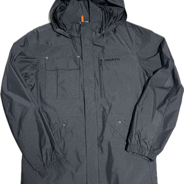마운티아 등산 바람막이 자켓 차콜 100사이즈