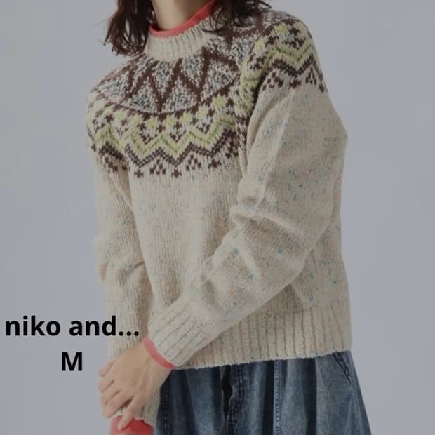 니코앤드 노르딕 니트 M _ 여성