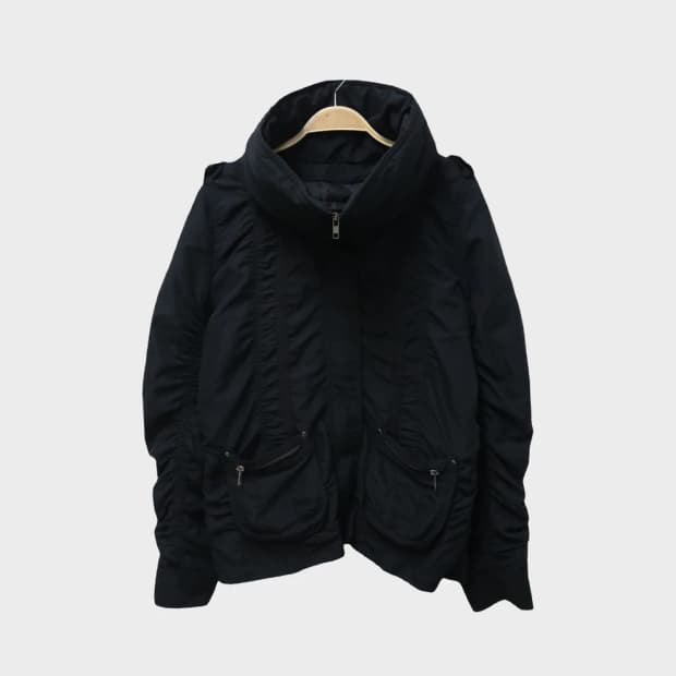 SEDUIRE 하이넥 셔링 점퍼 61516