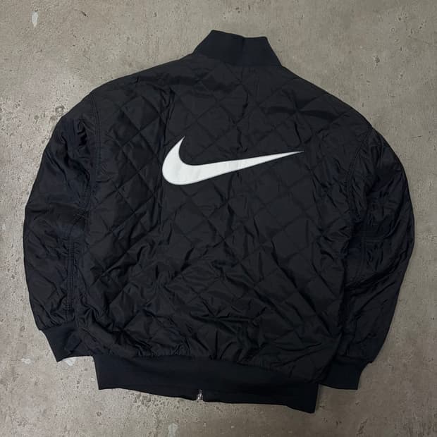 90s 나이키 리버시블 빅로고 퀼팅 자켓[2170]