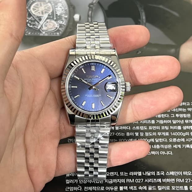 세이코 데이트저스트 청판 커스텀