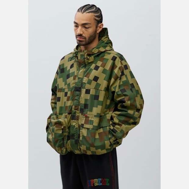 슈프림 카모 필드 자켓 
