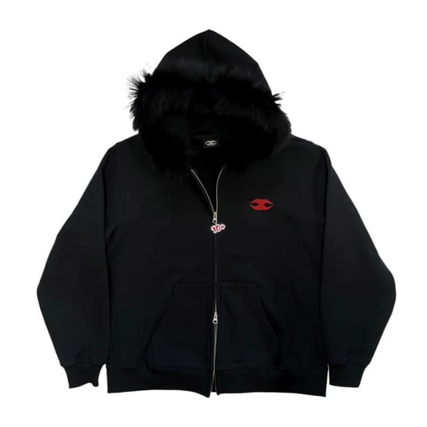 모자이크소사이어티 퍼후드집업